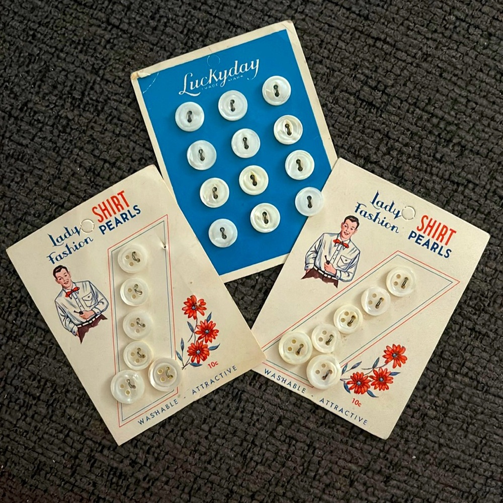 Vintage buttons